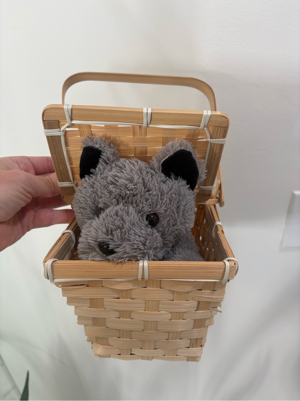 Toto - wizard of oz- Plush Gray Animal Stuffed Toy for Kids - Gray